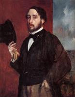 Degas, Edgar - Self Portrait Saluting